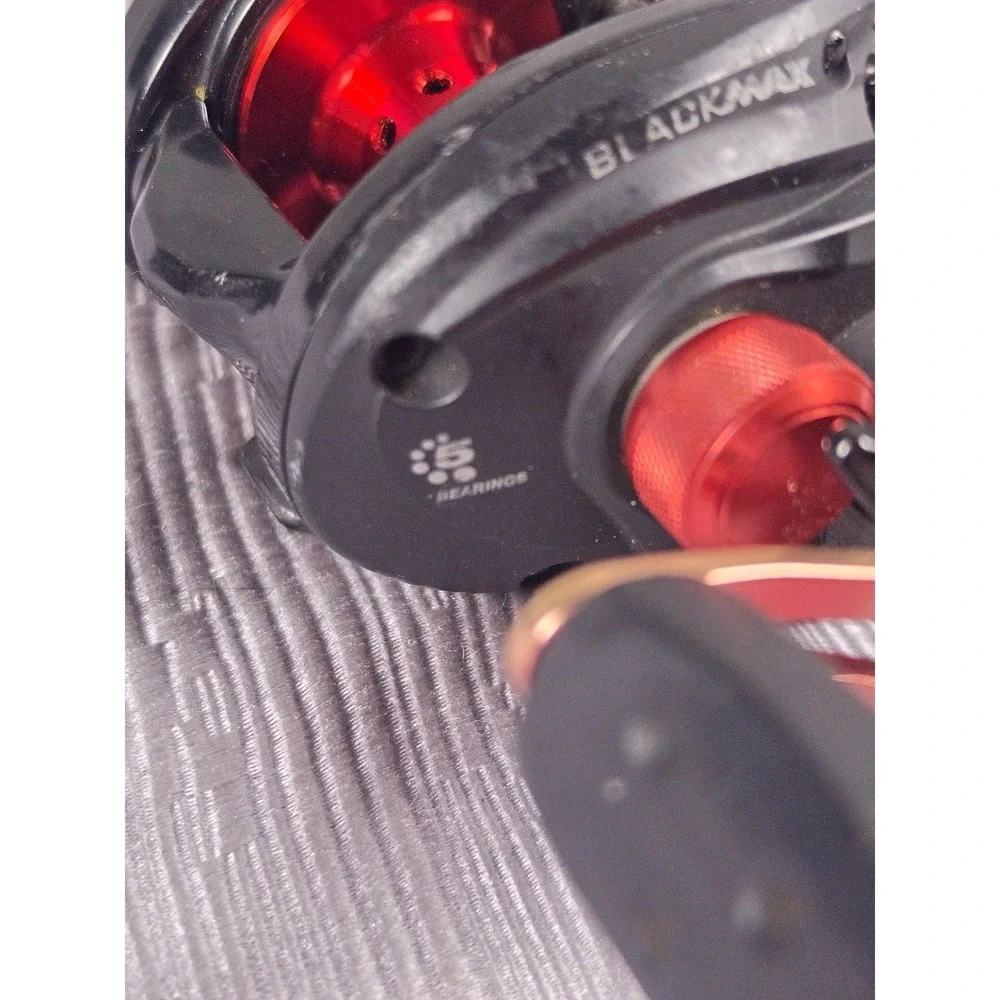 Abu Garcia Black Max BMAX2-L Fishing Reel 5 Bearings 6.4:1 Swedish Engineering
